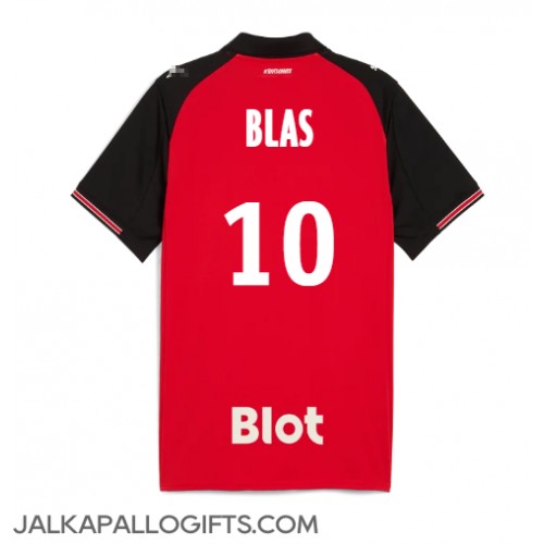 Stade Rennais Ludovic Blas #10 Kotipaita 2025-26 Lyhythihainen